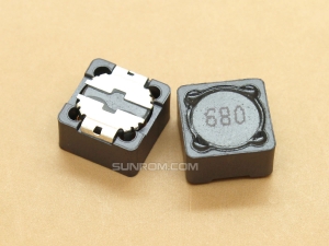 68uH (680) SMD 12mm Inductor