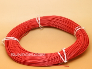 Red 23/38 SWG 0.42 sq mm Flexible Hook up Wire PVC Tinned Copper - Full Roll of 92 meters