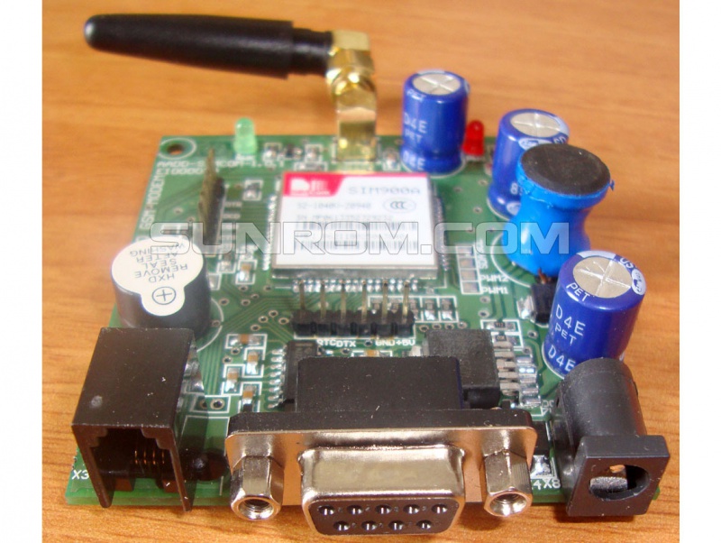 GSM Modem - RS232 - SIM900A [1122] : Sunrom Electronics