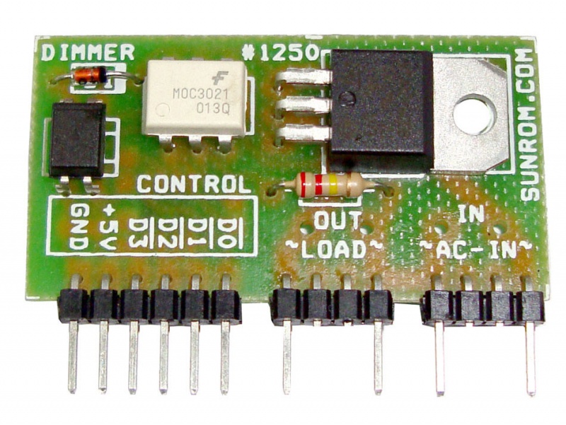 Dimmer Module Digital Control 16 Steps [1250] Sunrom Electronics