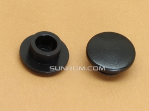 Black Cap for 6x6mm Tactile Switches - 8mm Diameter for 6/7/8mm switch height