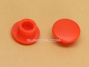Red Cap for 6x6mm Tactile Switches - 8mm Diameter for 6/7/8mm switch height