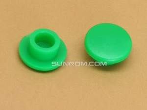 Green Cap for 6x6mm Tactile Switches - 8mm Diameter for 6/7/8mm switch height