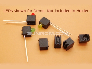 LED Holder right angle PCB Mount for LED size 3mm(T-1)