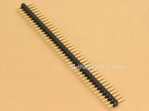 1.27mm 40x1 Male Straight Header Strip