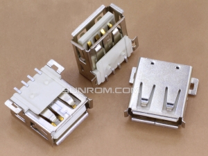 USB A-Type Female PCB R/A SMD