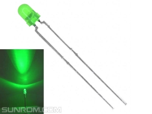 Green LED 3mm