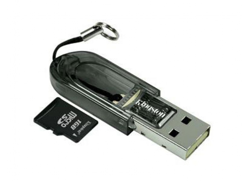 Micro SD Memory Card Reader/Writer like USB Pen Drive [3698] Sunrom