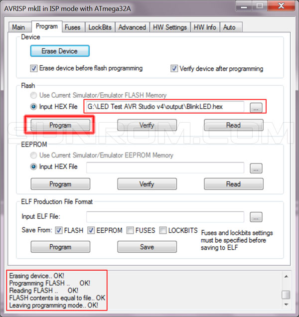 Avrdude Fuse Program free download programs ebtracker