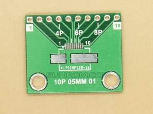 FPC FFC 10p 8p 6p 4p 0.5mm SMD Adapter PCB
