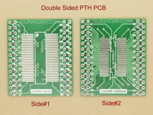 TSSOPII TSSOP56 to DIP56 0.635mm / 0.8mm pitch SDRAM Adapter PCB