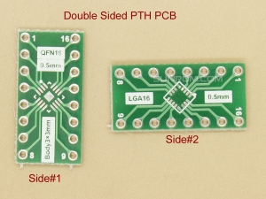 LGA16 QFN16 (3x3mm) 0.5mm Adapter PCB