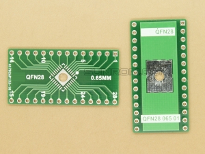 QFN28 0.65mm SMD Adapter PCB