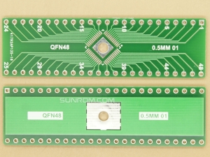 QFN48 0.5mm SMD Adapter PCB