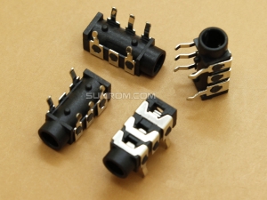  Stereo Socket - 3.5mm - PCB Mount - Through Hole