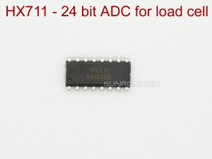 HX711 - SOIC16 - 24 bit ADC IC for load cell