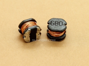 68uH (680) SMD 5mm Inductor