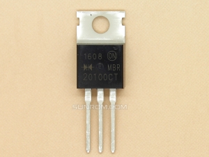 MBR20100CT  TO220 - 2x10A 100V Rectifier