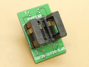 TSSOP10 SSOP10 - 0.65mm - Body 4.4mm - ZIF Socket