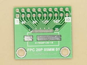 FPC FFC 20p 18p 16p 14p 12p 0.5mm SMD Adapter PCB