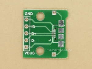 Micro USB Breakout PCB