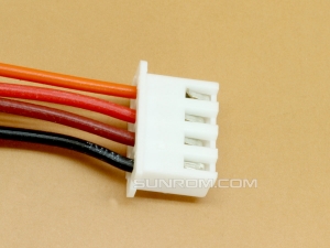 4 pin JST XH, 2.5mm, One side Female with 30cm Wires
