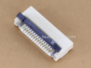 14P 0.5mm Flip Lock FFC/FPC Connector