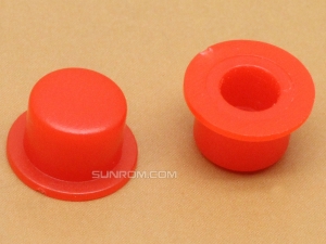Red Cap R5.5x3.4mm for Switch 6x6 7H-8H