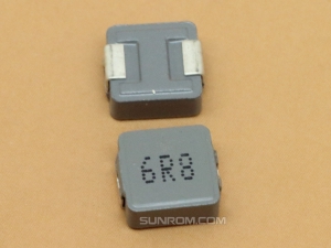 6.8uH (6R8) - 6A - SMD ASPI-0630LR-6R8 Inductor