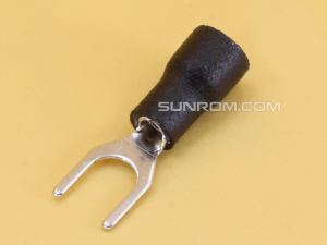 Fork Insulated Terminal - Wire 0.5-1.5 sq.mm - Bolt M4 - Width 6.2mm - 10A