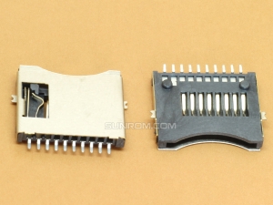 Micro SD Card Socket Push In - Pull Out