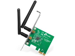 Wireless N PCI Express Adapter, PCIe Network Interface Card for Desktop TP-Link TL-WN881ND 300 Mbps 
