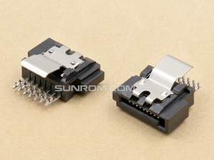 Sata Female 7P Wire Solder Crimp