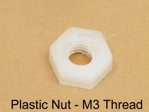 M3 Plastic Nylon Hex Nut