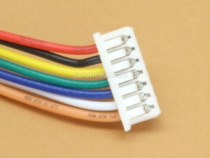 7 pin JST 1.25mm One Side Female with 30cm Wires