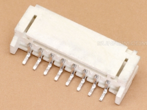 8 pin JST PH 2.0mm SMT Header Horizontal Right Angle Side Entry