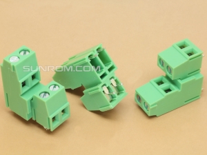 2P 5mm 10A Double Screw Terminal
