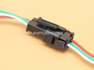 3 Pin JST SM Set of Male 15cm + Female 15cm Wires to Wires Connector