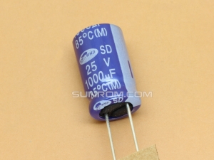 1000uF 25V 10mm Samwha