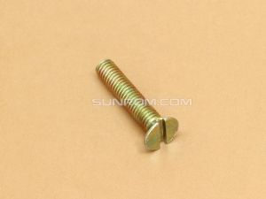 M3 x 15mm Counter Sunk CSK MS Slotted Minus Screw