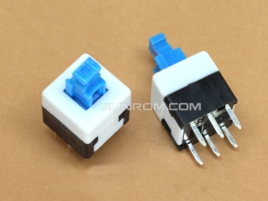 Push ON/OFF Switch 8mm