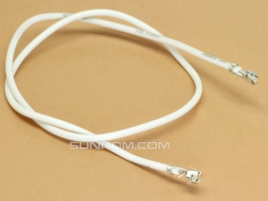 20cm JST XH 2.5mm Both side Pre-crimped white wire