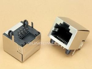 RJ45 8P8C Socket Side Entry PCB Mount Network Ethernet