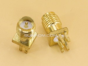 SMA Male PCB Edge Mount - SMA-KE - PCB Size 1.2mm