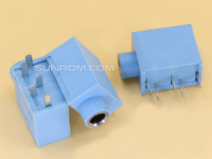 Stereo Audio Socket 5P - Blue
