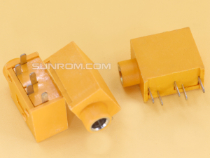 Stereo Audio Socket 5P - Yellow