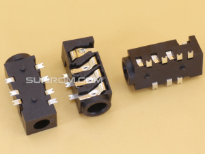 Stereo Socket 3.5mm 7P SMD