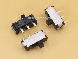 Slide Switch SMD Horizontal - 3 pins - 1 circuits - 2 positions