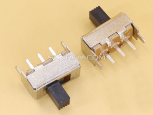 Slide Switch TH Vertical - 3 pins - 1 circuits - 2 positions