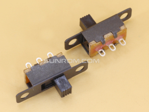 Slide Switch TH Vertical - 3 pins - 1 circuits - 2 positions